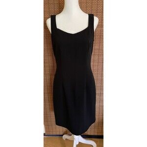 Ann Taylor Dress Women Size 2 Black Classic Dress